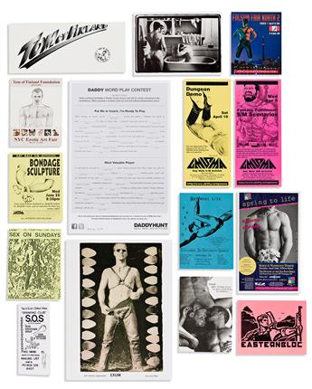 (CLUB FLYERS.) Large group of club and event ephemera, most from New York.